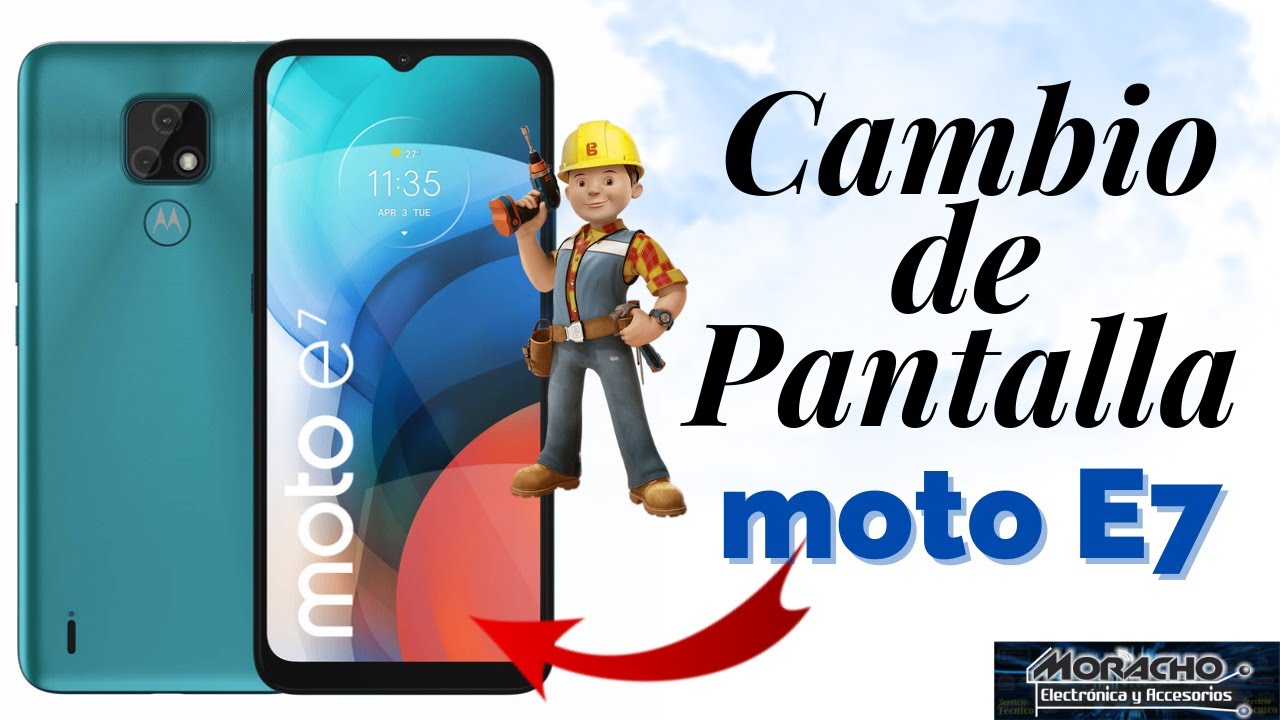 Cambio de Pantalla Moto E7 -TUTORIAL-