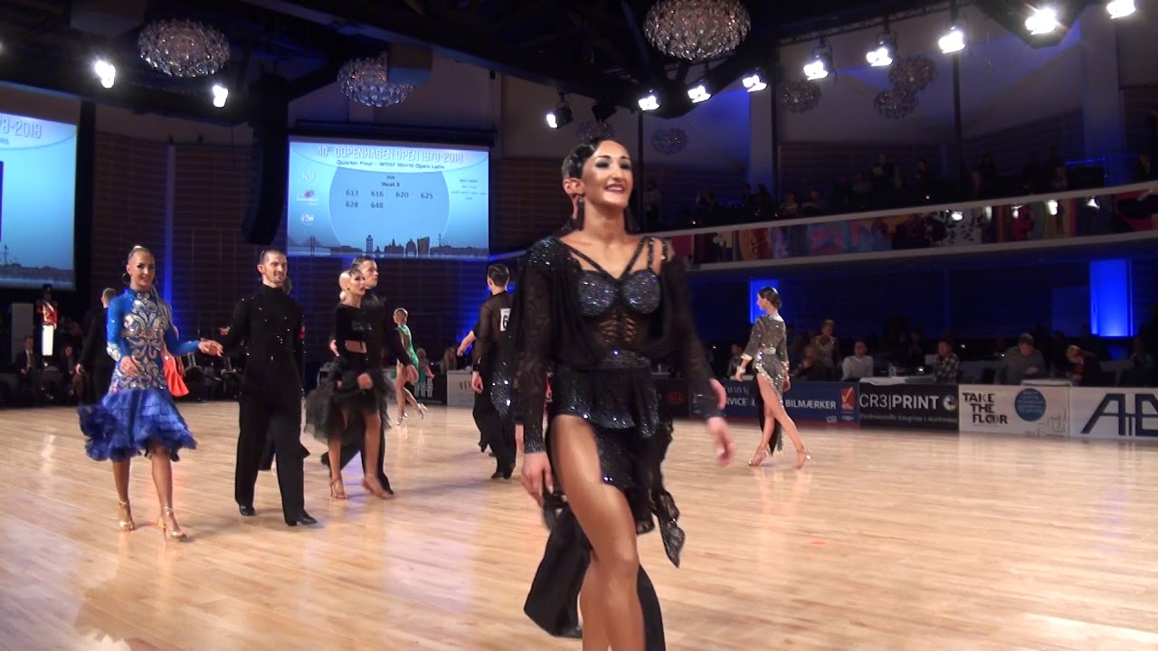 OPENHAGEN OPEN 2018,WDSF World Open Latin Quarter Final