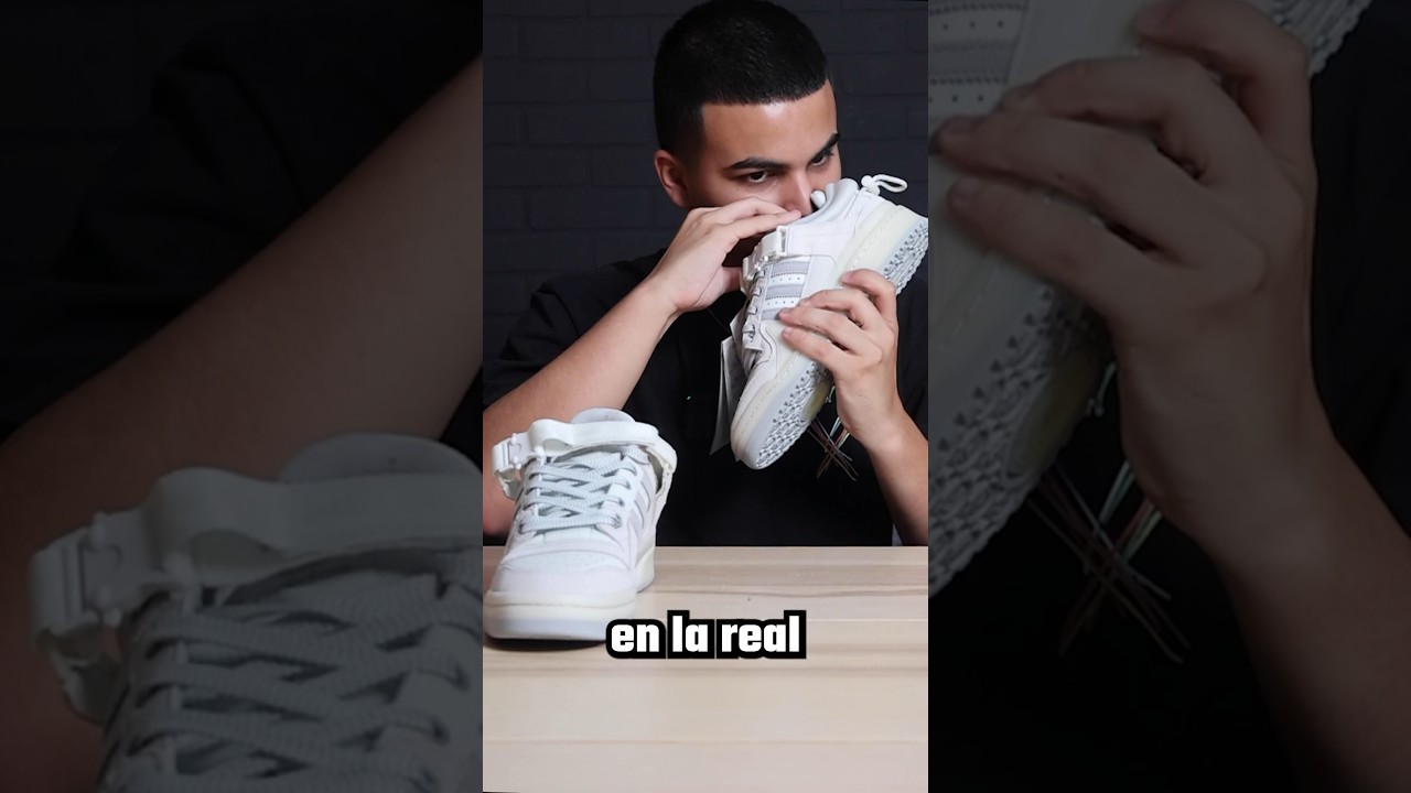 Real Vs. Fake Bad Bunny Last Forum 🔦 #sneakerhead #sneakerresell #puertorico