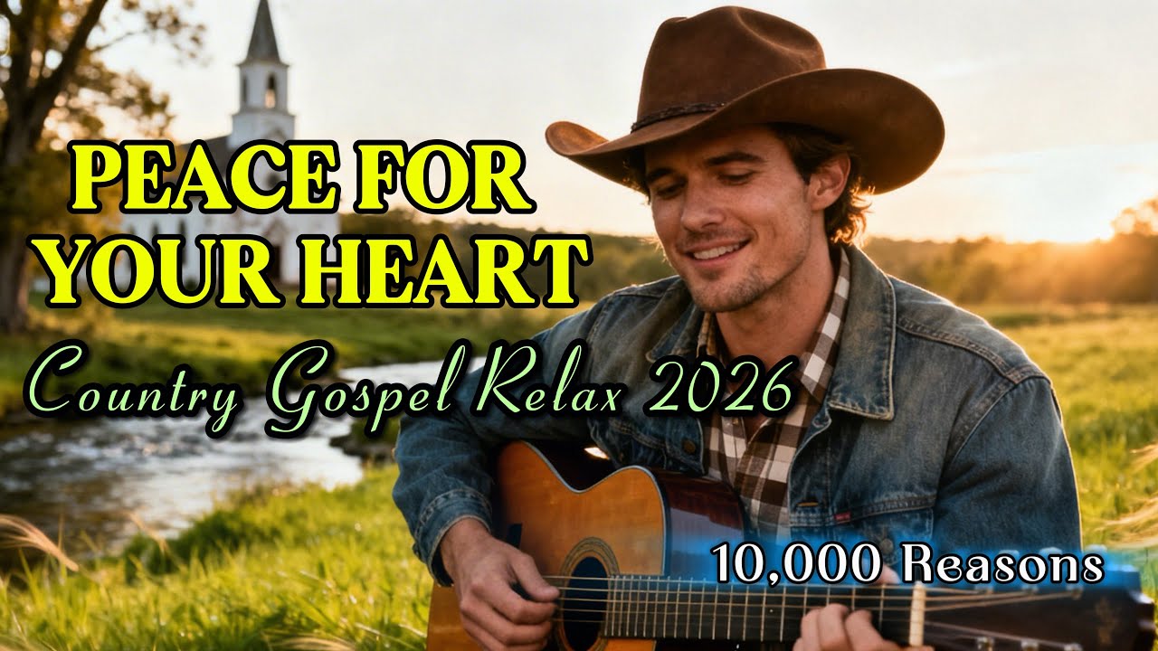 Country Gospel Songs That Bring Peace to Your Heart | Relaxing Christian Country Music