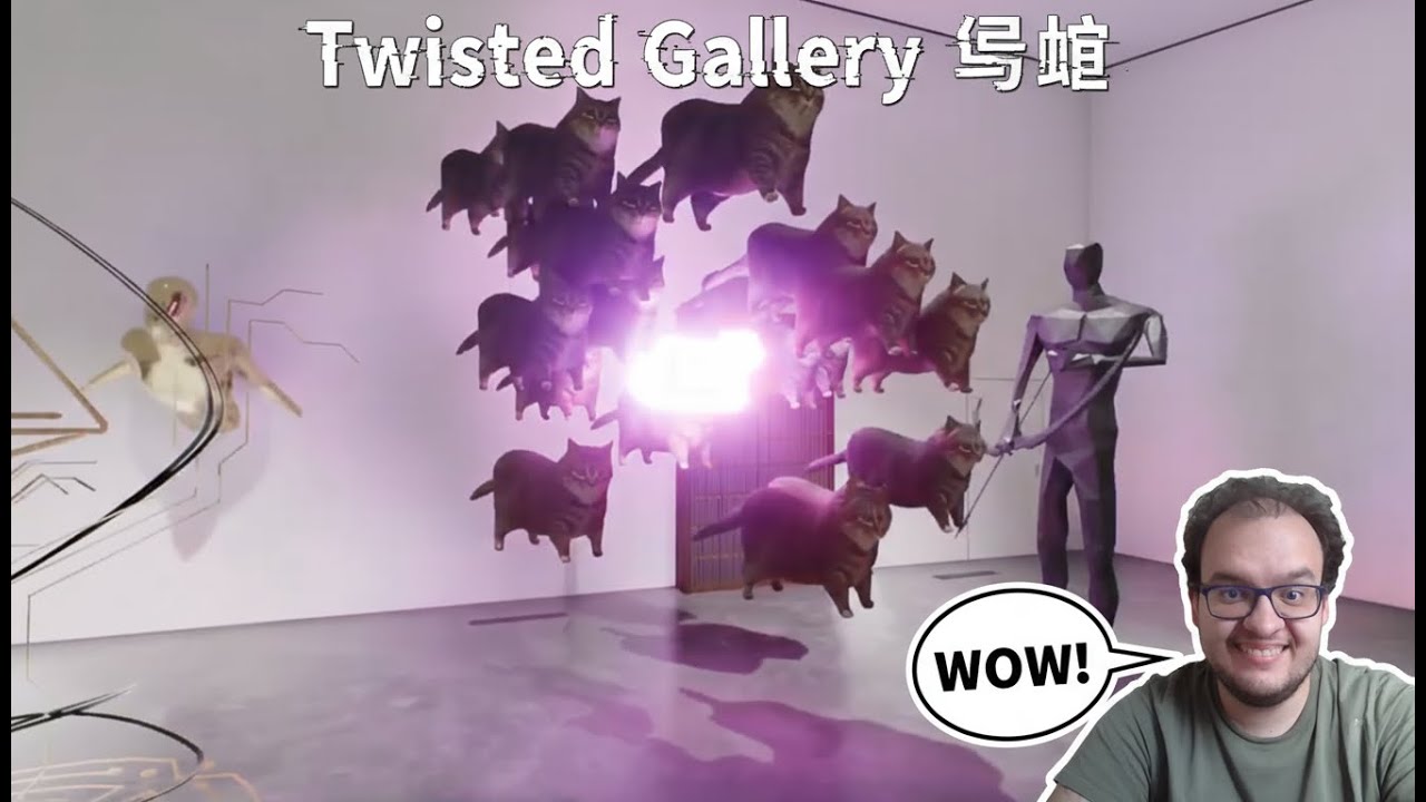 Twisted Gallery 异馆 (The Exit 8 Style Horror) - THE SCARIEST ART EXHIBIT EVER?! 😱