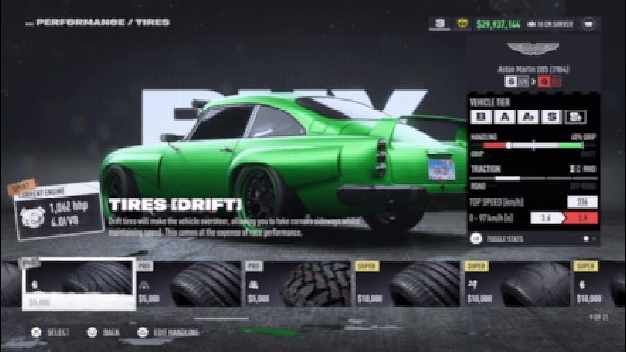Need For Speed Unbound | S class build | Aston Martin DB5 (1964)