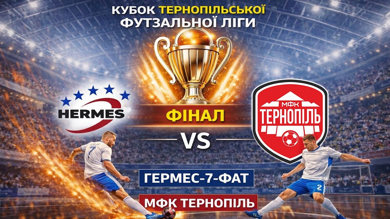 Кубок Тернопільської футзальної ліги  2026. ФІНАЛ.