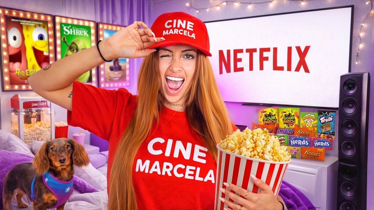 CONSTRUÍ UN CINE EN MI HABITACIÓN 