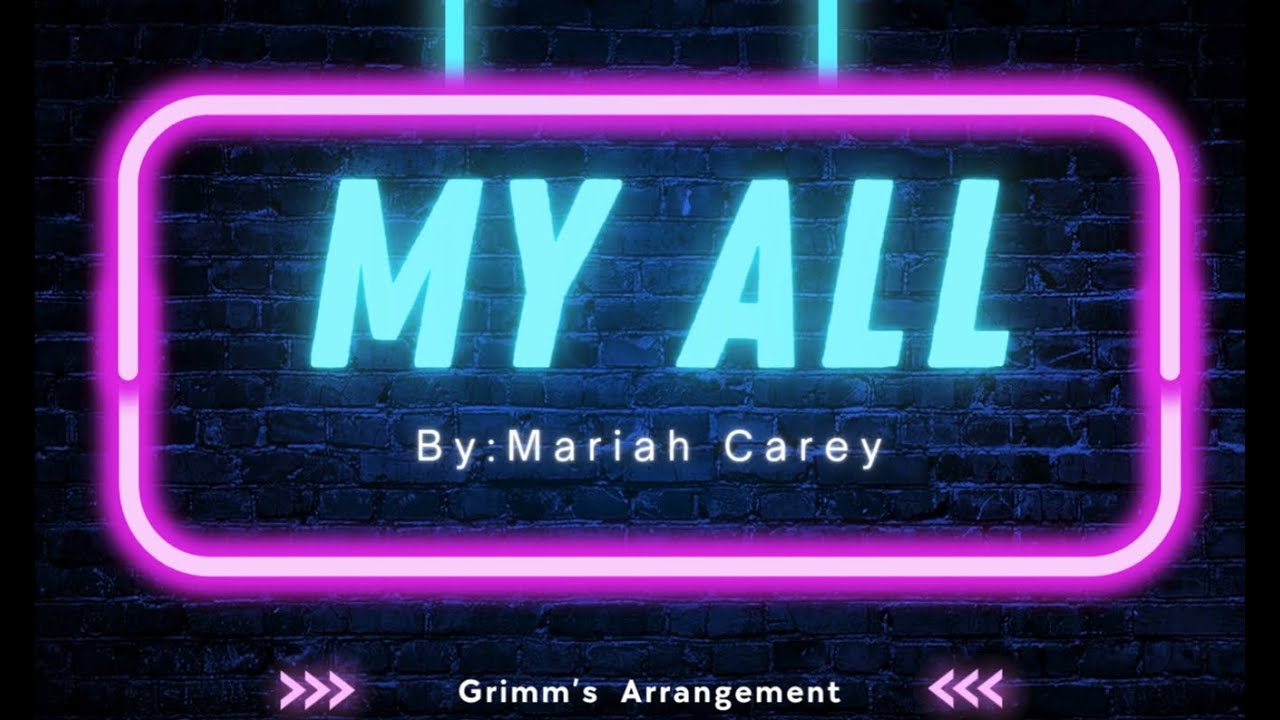 My All by Mariah Carey (Karaoke) Original Key