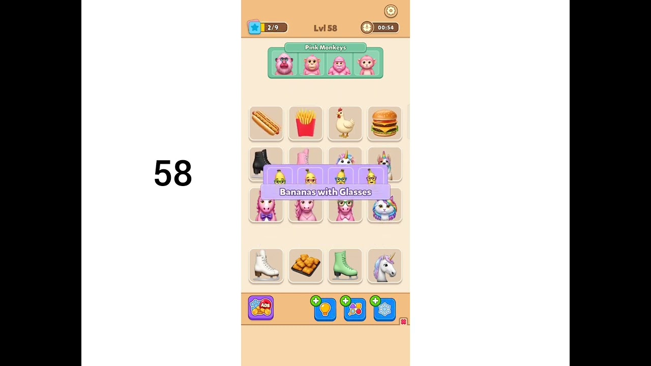 Connect Master Level 58 Walkthrough