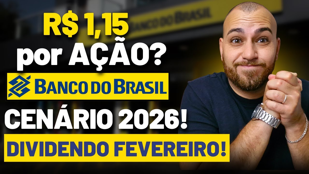 BBAS3 DIVIDENDO EM FEVEREIRO, CENÁRIO DE MUDANÇA E RECUPERAÇÃO! QUANTO VAI PAGAR DE DIVIDENDOS?