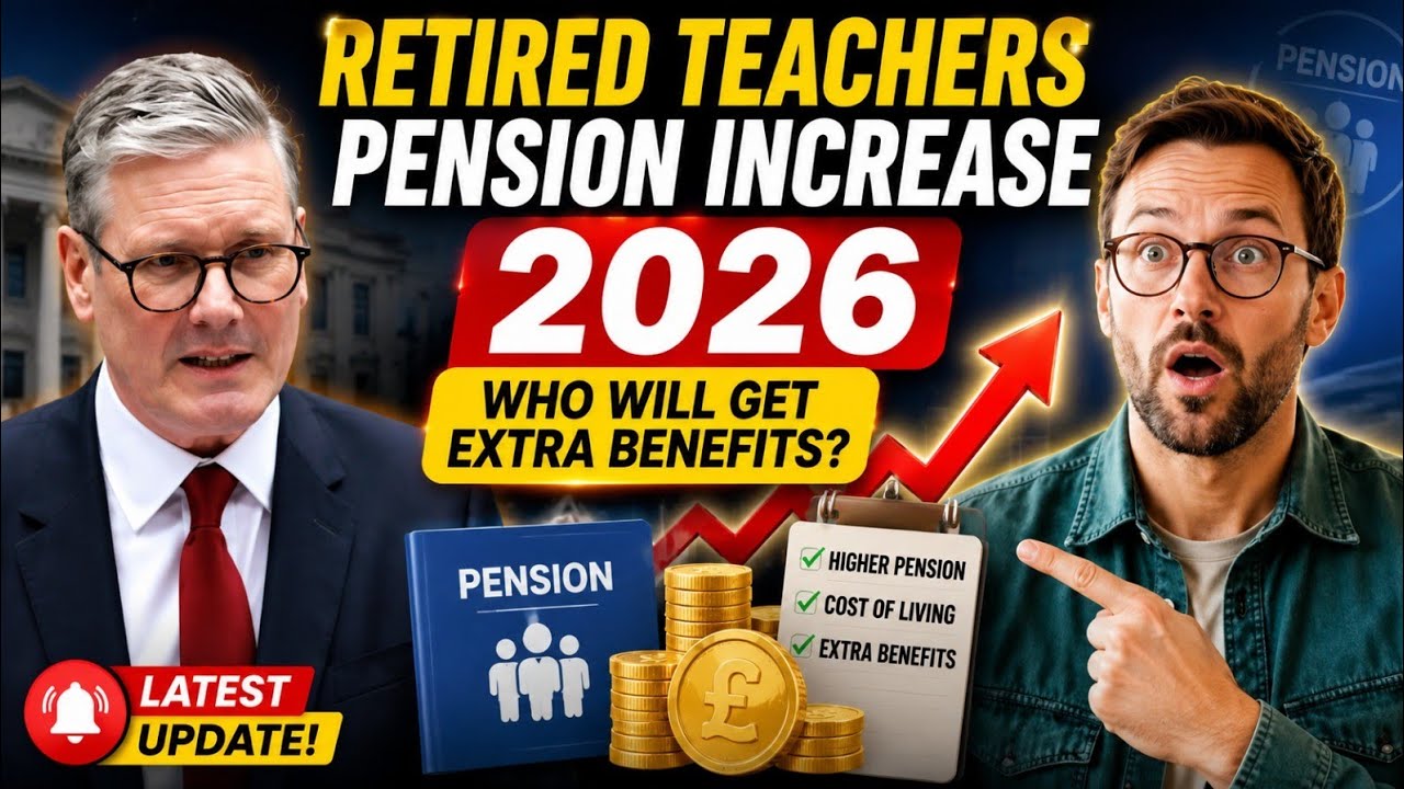 Retired Teachers Pension Increase 2026 &mdash; Who Will Get Extra Benefits?