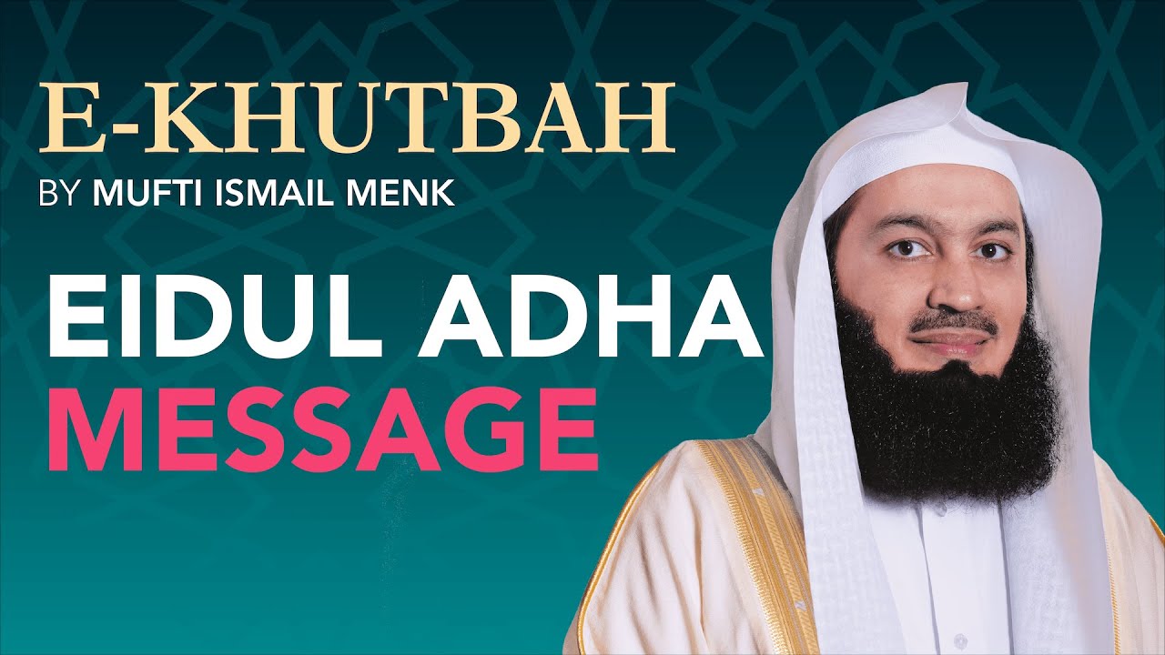🤩 | Eid Message from Mufti Menk | Must Listen