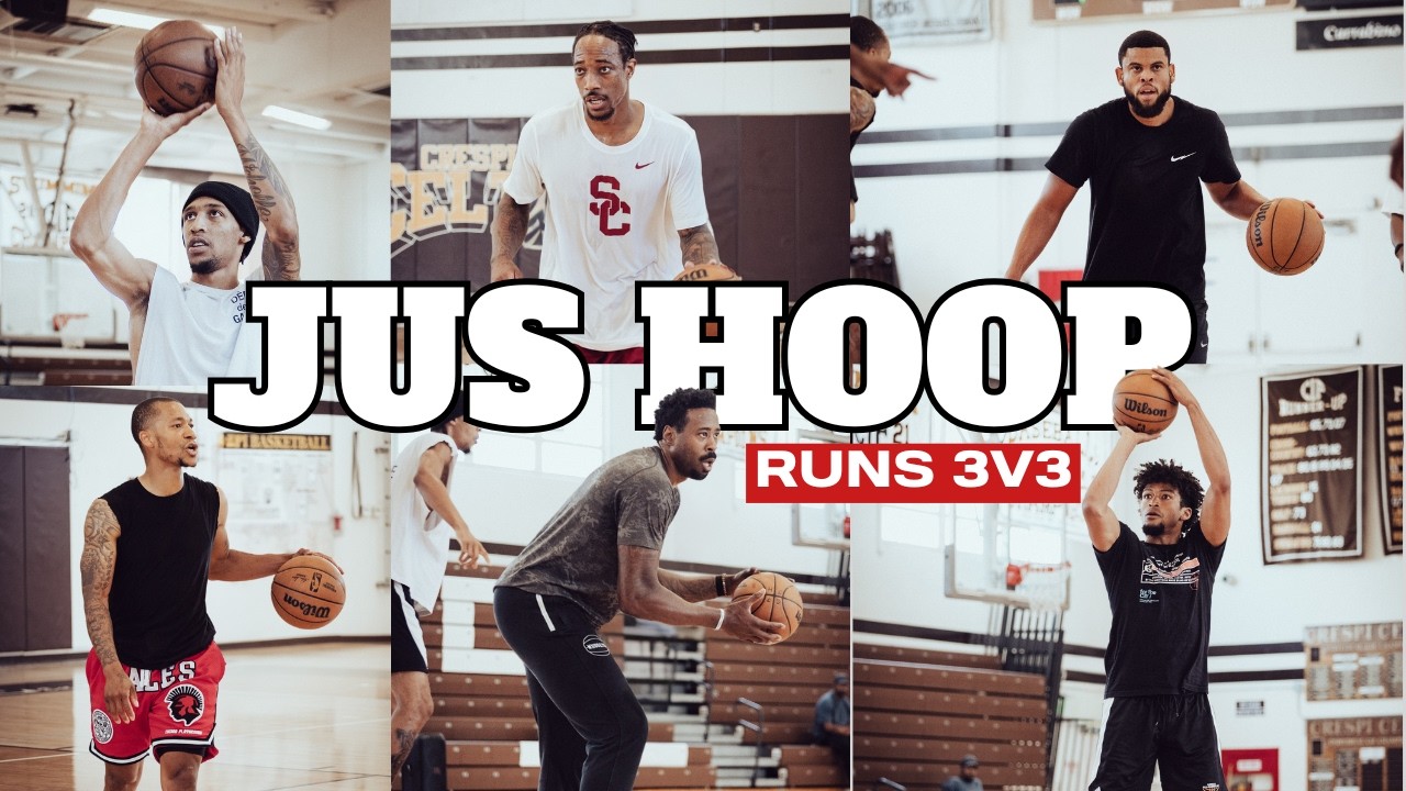 Демар ДеРозан и ДеАндре Джордан берут на себя инициативу по забегам в Jus Hoop