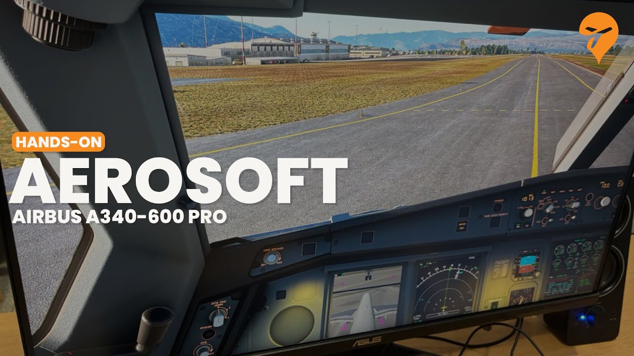 Знакомство с Aerosoft A340-600 Pro на FSConference
