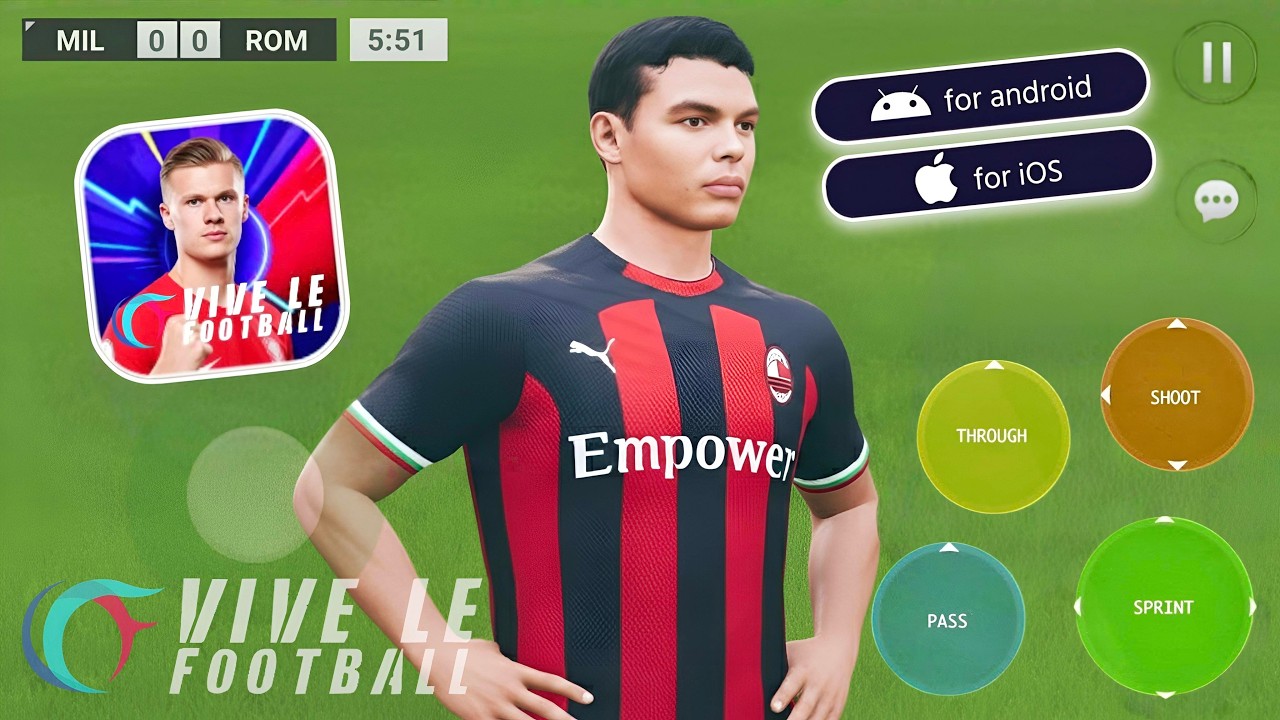 Vive Le Football 2026 Mobile • For Android / iOS • New Update VLF Mobile 26 v3.9.0