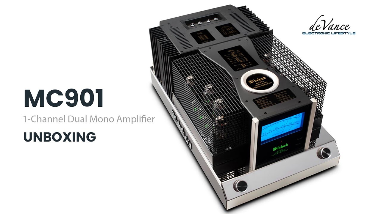 Распаковка McIntosh MC901