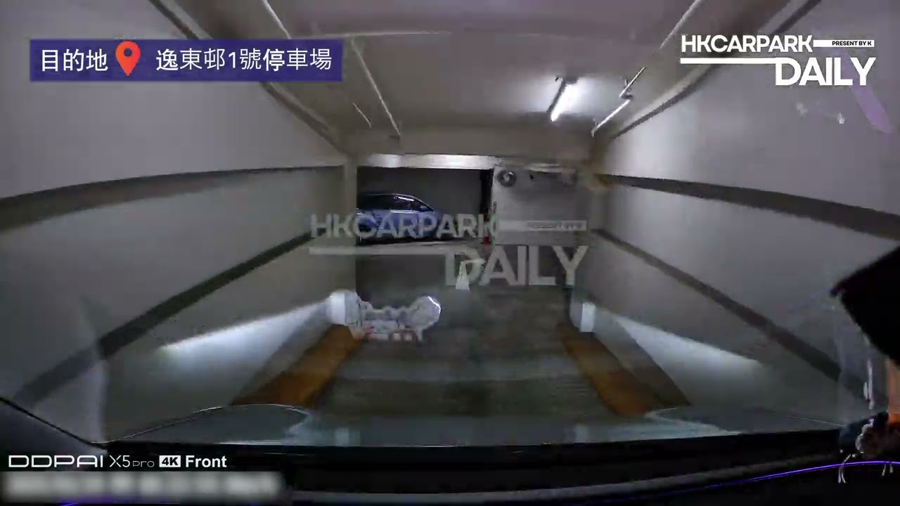 逸東邨1號停車場（出）｜逸東邨｜東涌｜逸東邨停車場｜逸東商場｜香港停車場｜HKCarParkDaily｜Tesla Model 3｜大嶼山｜離島｜領展停車場