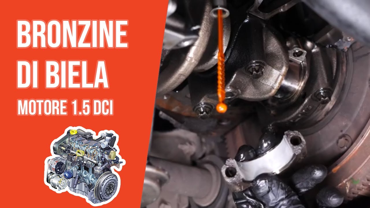 Sostituzione bronzine di biella 1.5 dCi 🚗