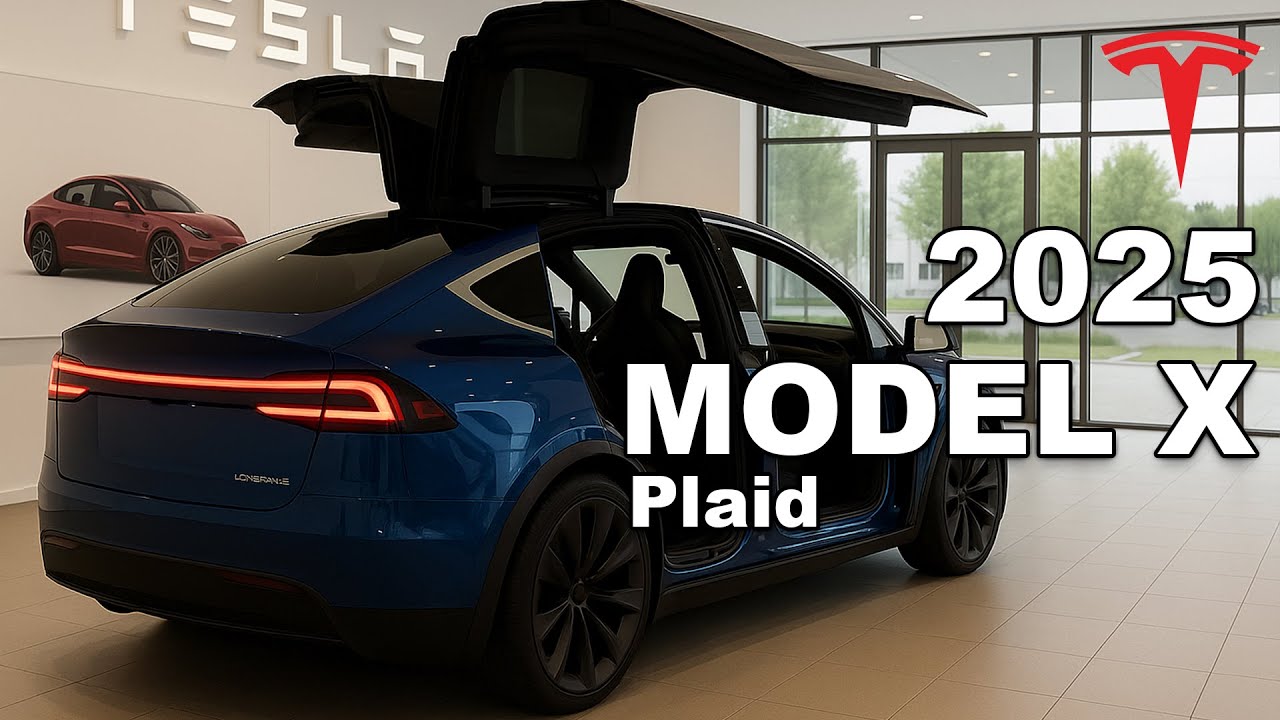 New 2025 Tesla Model X Plaid Review! With Interior Enhancements And More
