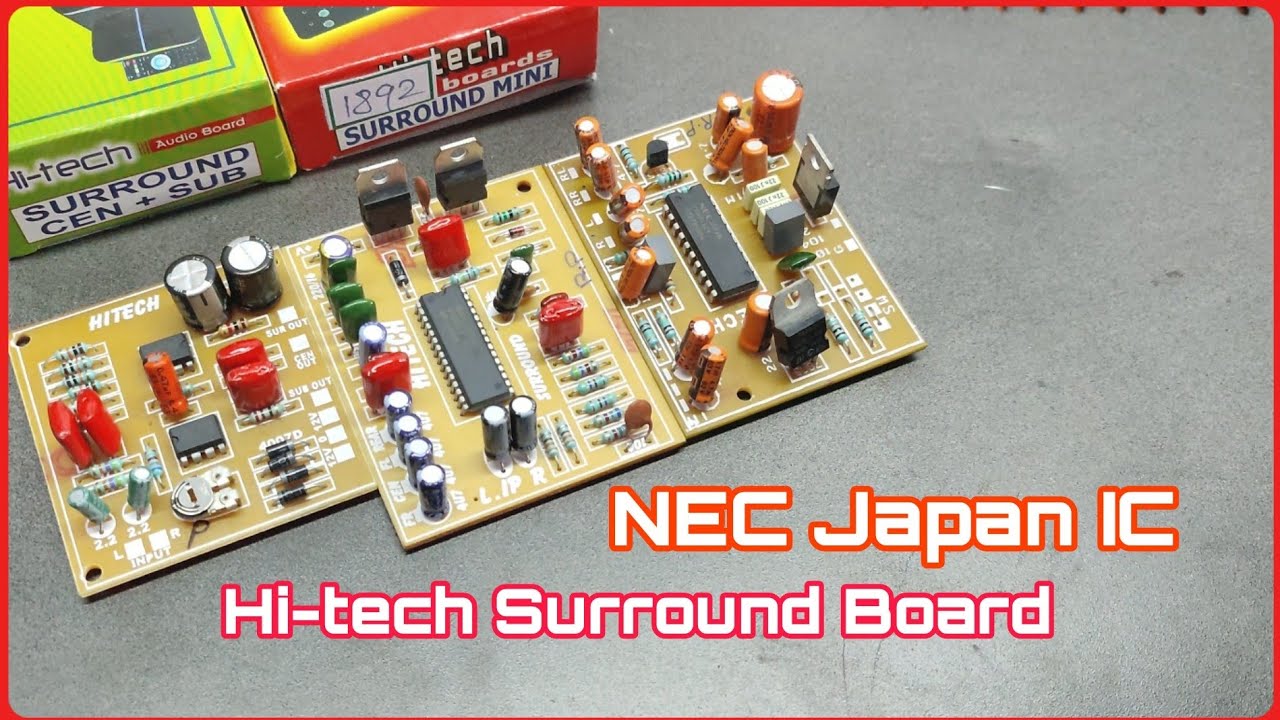 Hi Tech Surround Board | NEC Japan IC | Basic Details