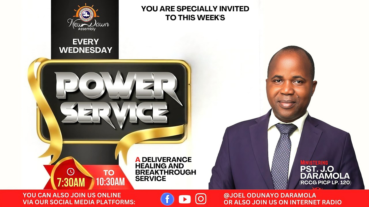 WELCOME TO OUR SPECIAL POWER SERVICE 11-02-2026