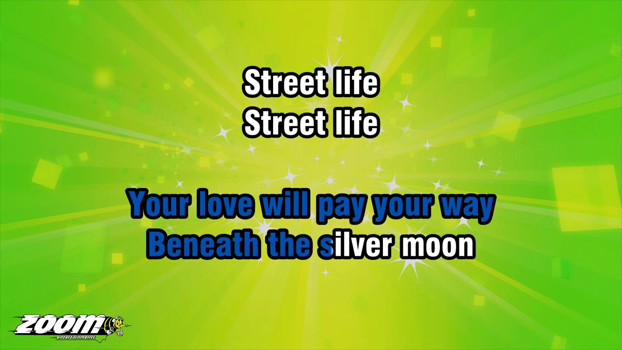 Randy Crawford And The Crusaders - Street Life - Karaoke Version from Zoom Karaoke