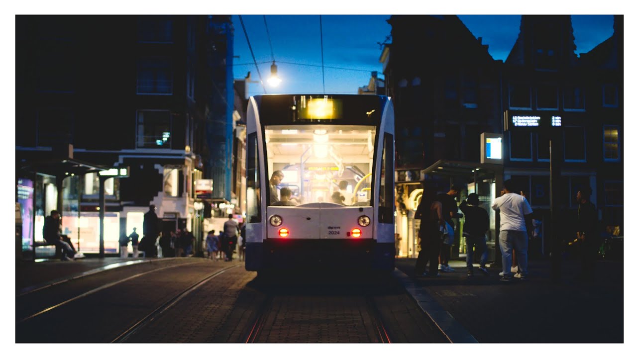 Sunset Street Photography POV Amsterdam
