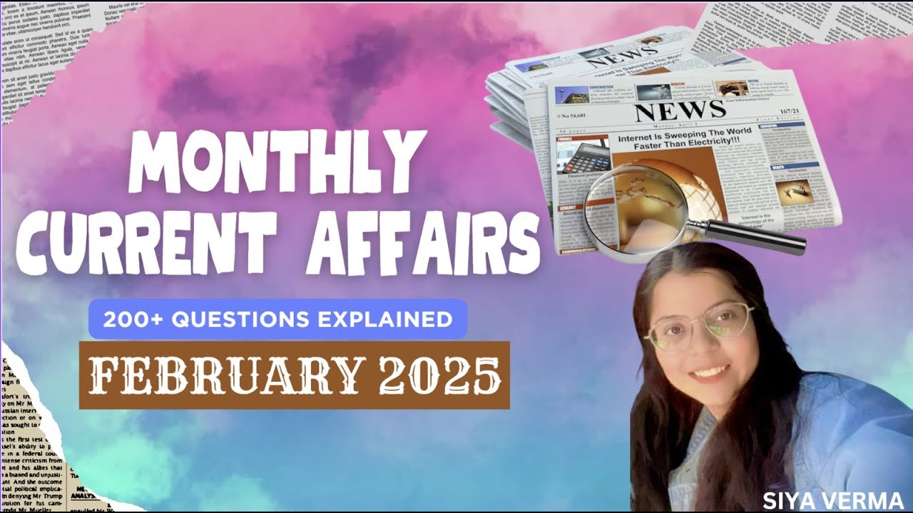FEBRUARY  2025 GKToday 🎯🎯 Full Month Current Affairs | GK Today Monthly Current Affairs