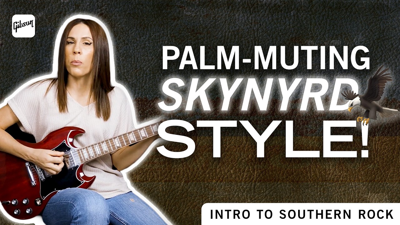 Learn How To Play This Lynyrd Skynyrd Inspired Palm-Muting Riff!