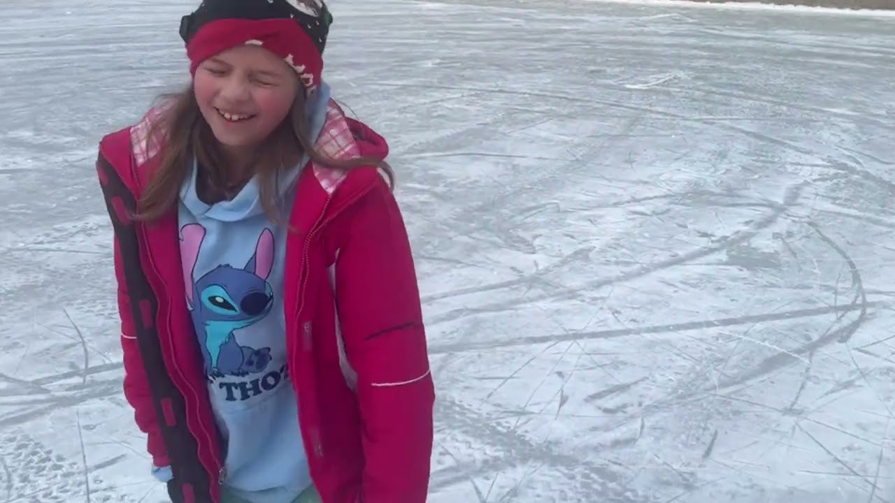Her grandparents love watching her improve her skating 