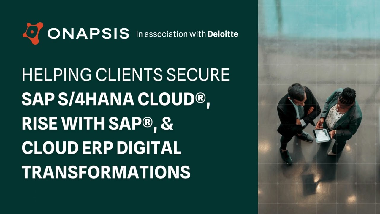 Announcing a New Strategic Alliance Between Deloitte & Onapsis