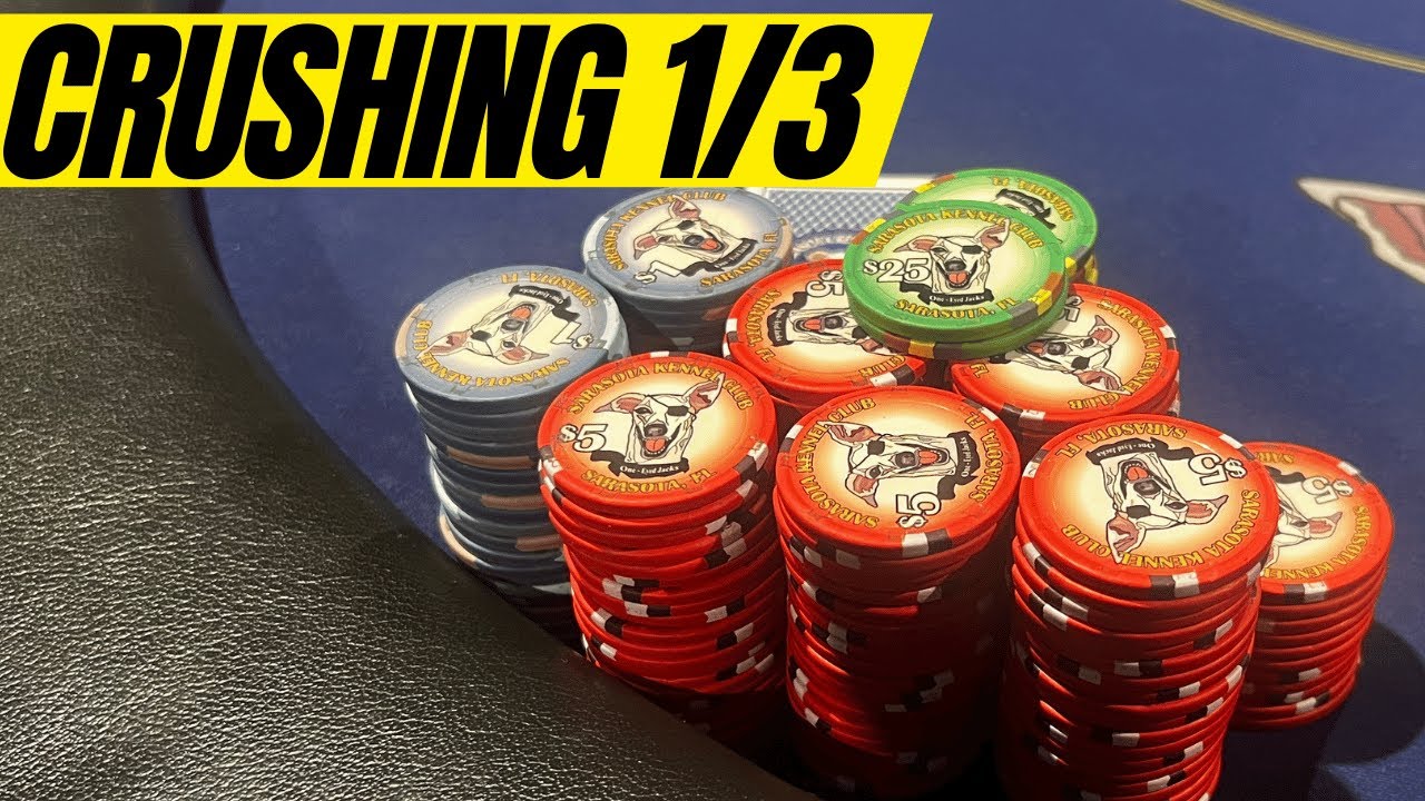Разгром в 1/3 игры в One Eyed Jacks Sarasota — видеоблог Кайла Фишля о покере, эпизод 147
