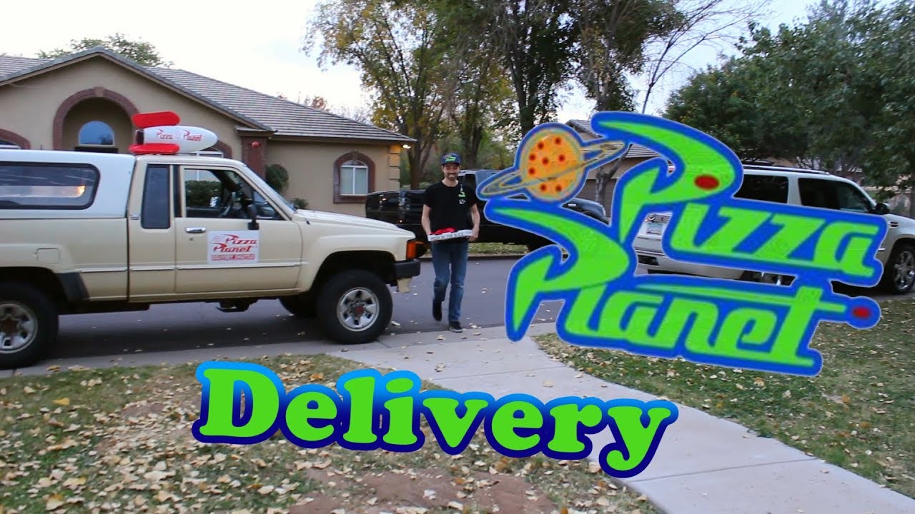 Pizza Planet Delivery In Real Life!