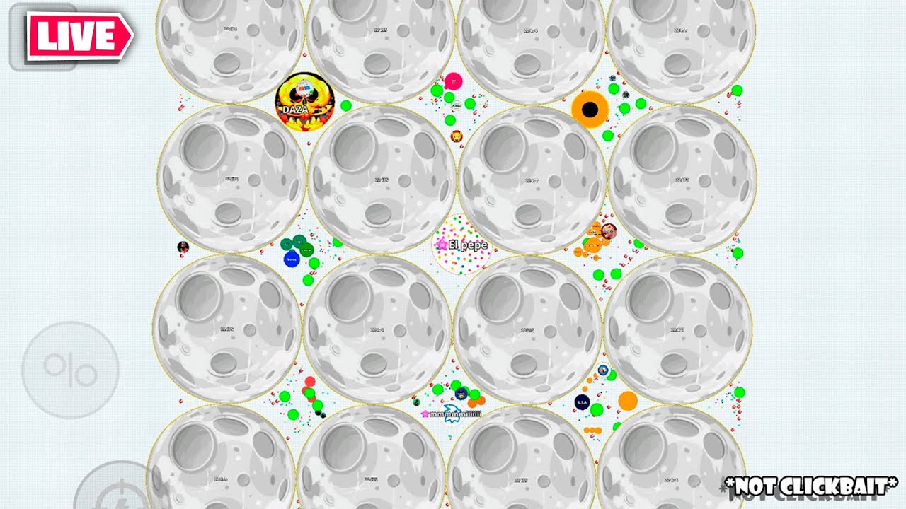 AGAR.IO LIVE / VEN A JUGAR!  #agario #agariolive #agariomobile