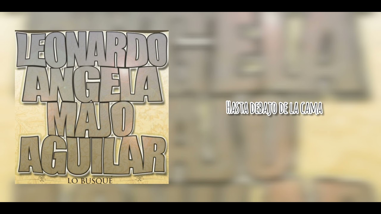 Ángela Aguilar "Lo busqué" letra