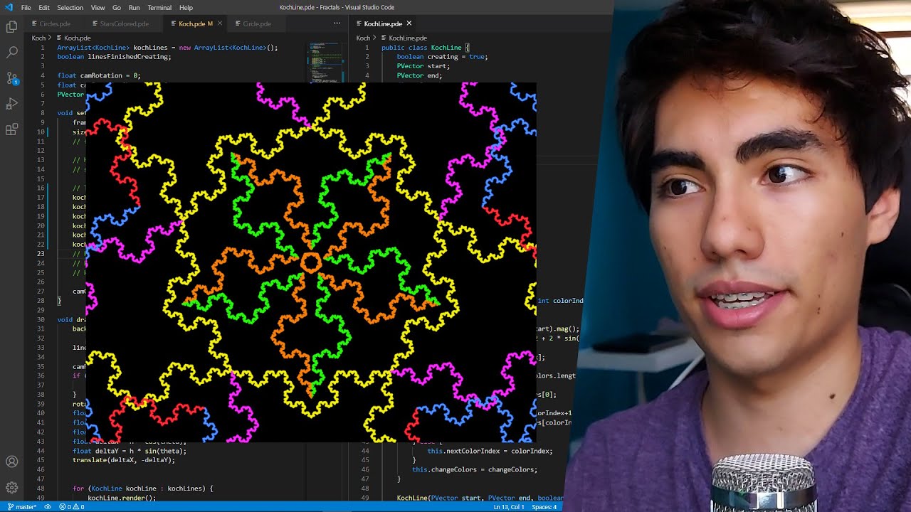 Diseño Fractales Desde Cero | Programación en Java/Processing