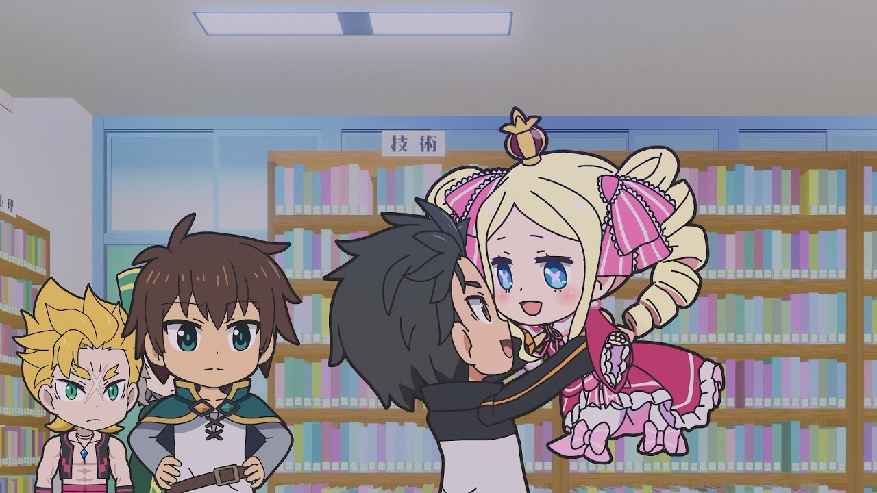 Kazuma notices Subaru and Beako's relationship has changed