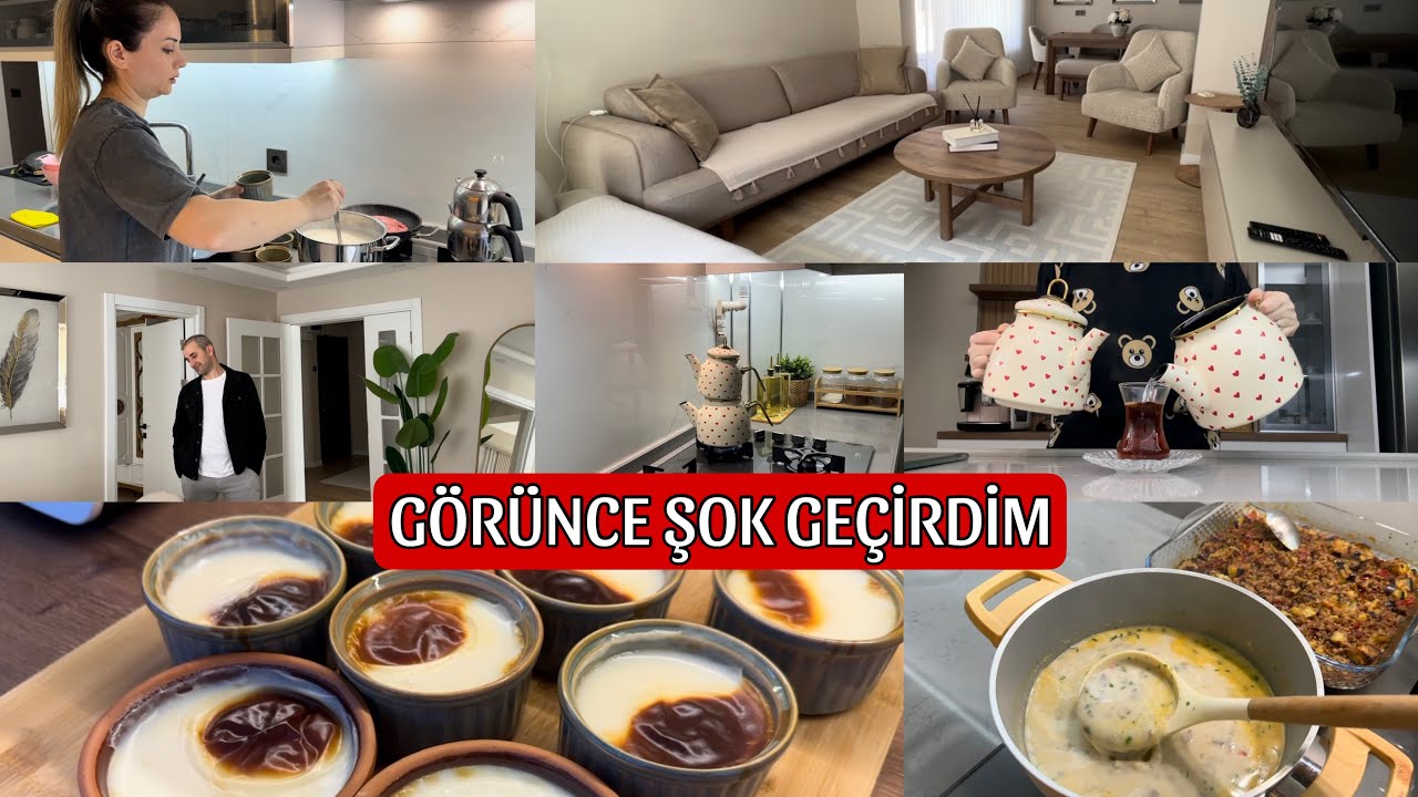YENİLERİ ISLATALIM😍İŞLERİ YAPIP,TATLI VE YEMEKLERİ YAPTIM✅MUSAKKA VE MANTAR ÇORBAM👍BAŞKA BİRİ OLMUŞ