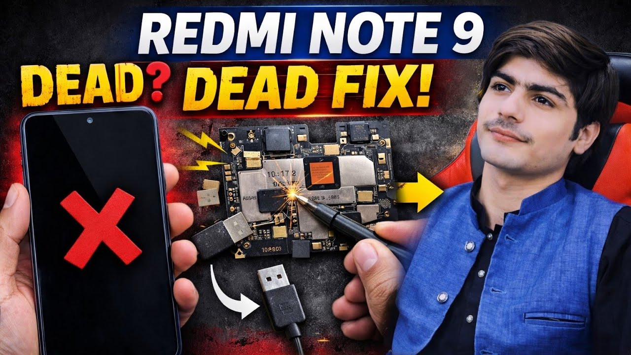 👉 Redmi Note 9 Dead Fix 🔥 Buck Voltage OK | emmc & RAM Voltage OK | 160mA Stuck Phone Finally ON 