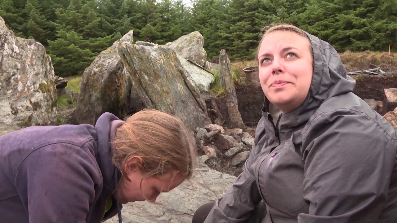 The Giant's Grave: archaeological research techniques
