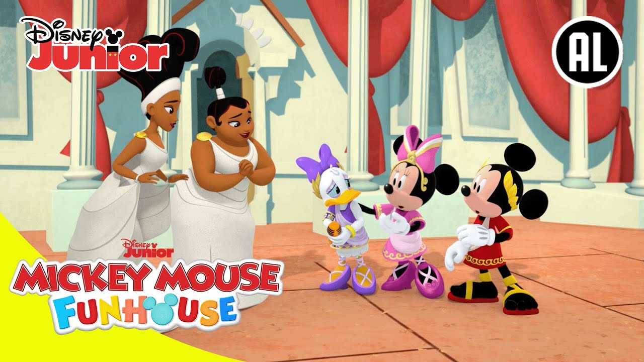 🏛️ Katrien en de Muzen! | Mickey Mouse Funhouse | Disney Junior BE
