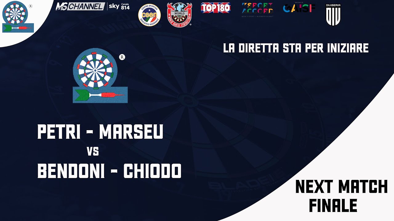 CAMPIONATO ITALIANO 2022 FINALE DOPPIO MASCHILE