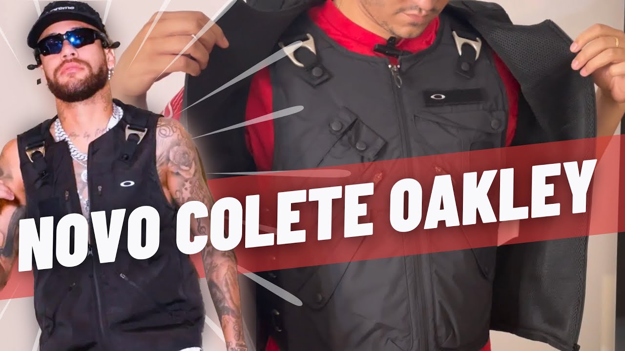 NOVO COLETE OAKLEY | COLETE LANÇAMENTO 2022 OAKLEY E PIET