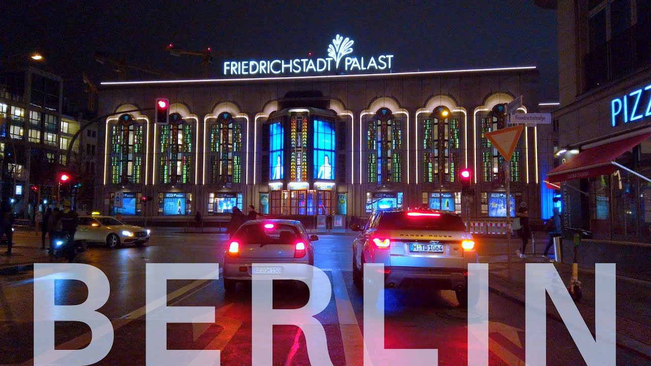 Berlin Night Cycling Mitte 🇩🇪 [4K] 2020 Germany Nightlife