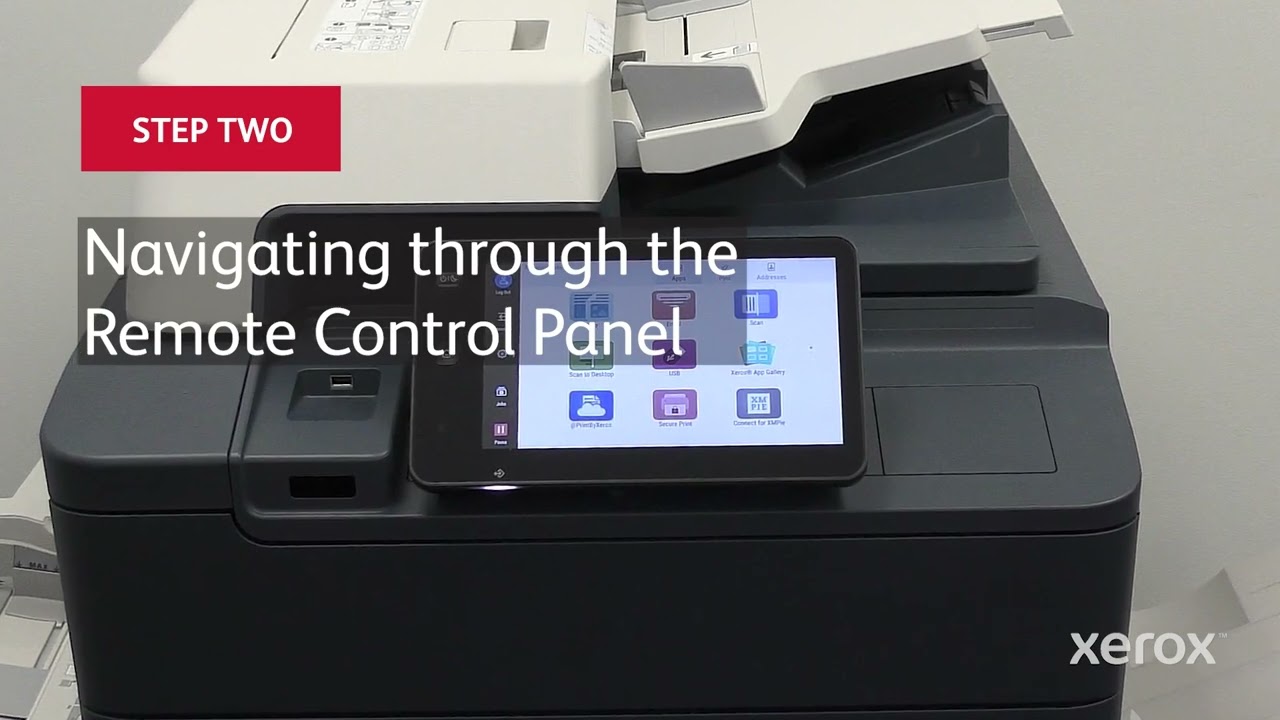 Xerox® PrimeLink® C9265/75/81 Color Printer Navigate Embedded Web Server and Remote Control Panel