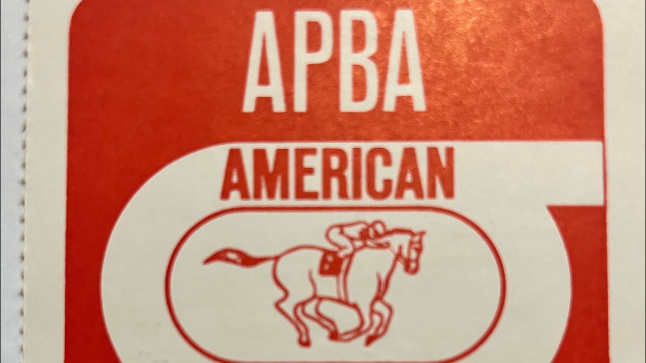 APBA Saddle Racing replay 1969 Garden State Park
