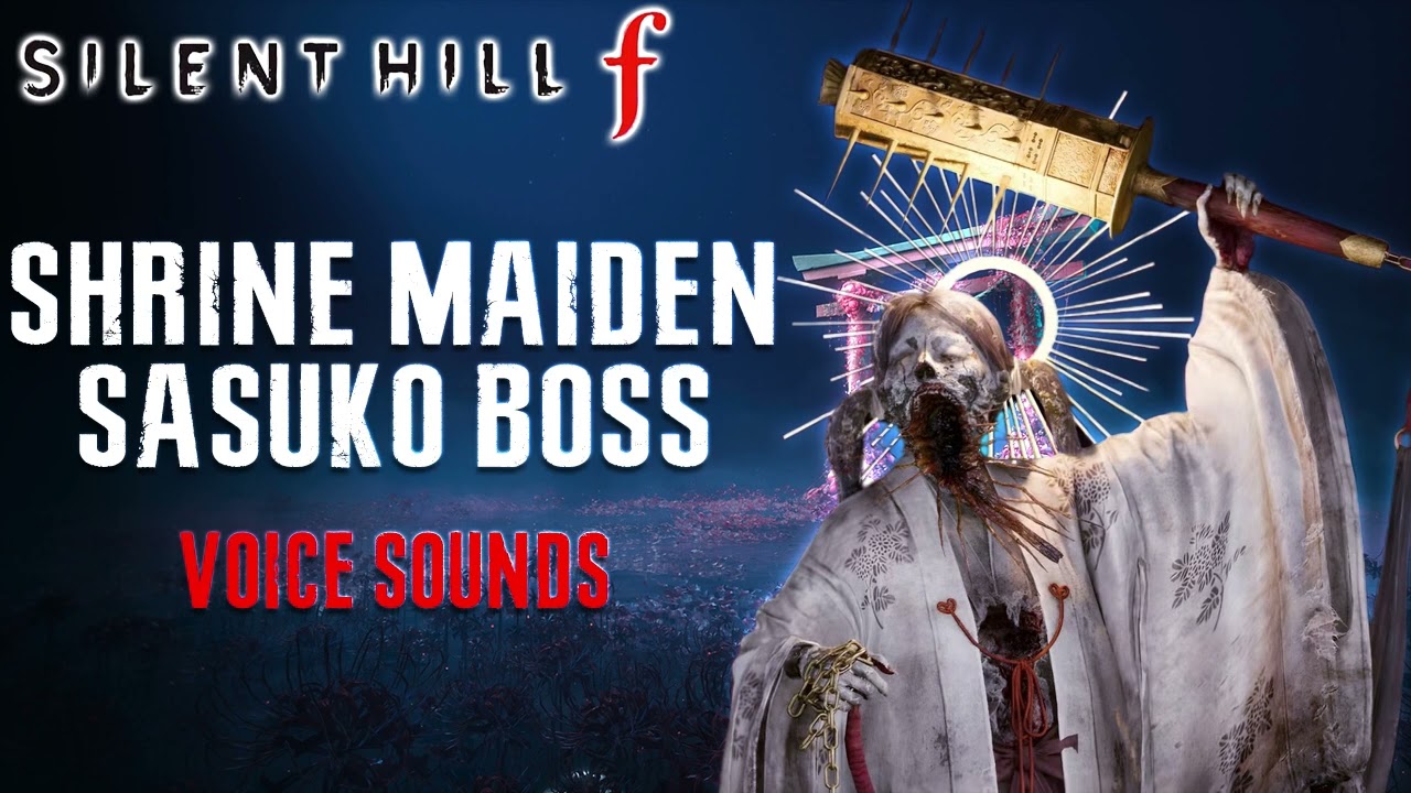 SILENT HILL f: Звуки голоса босса Sasuko из Shrine Maiden [на английском языке]