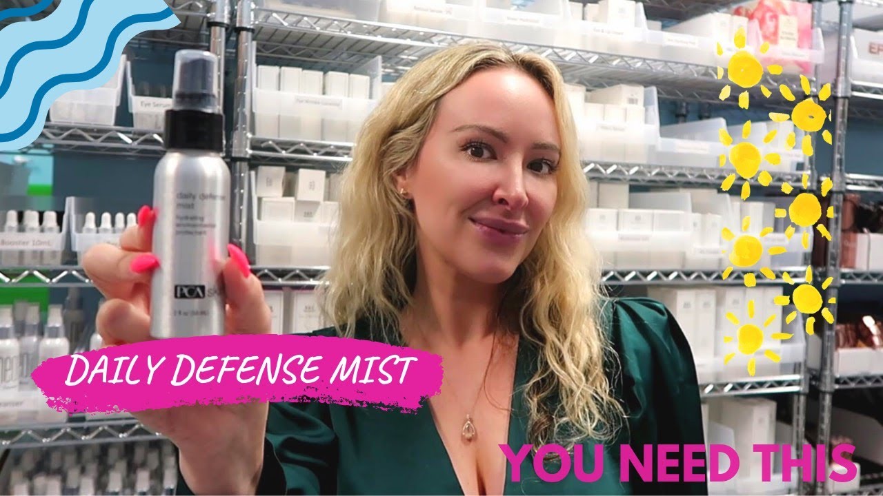 YOU NEED this is your Skincare ROUTINE | PCA Skin Daily Defense Mist