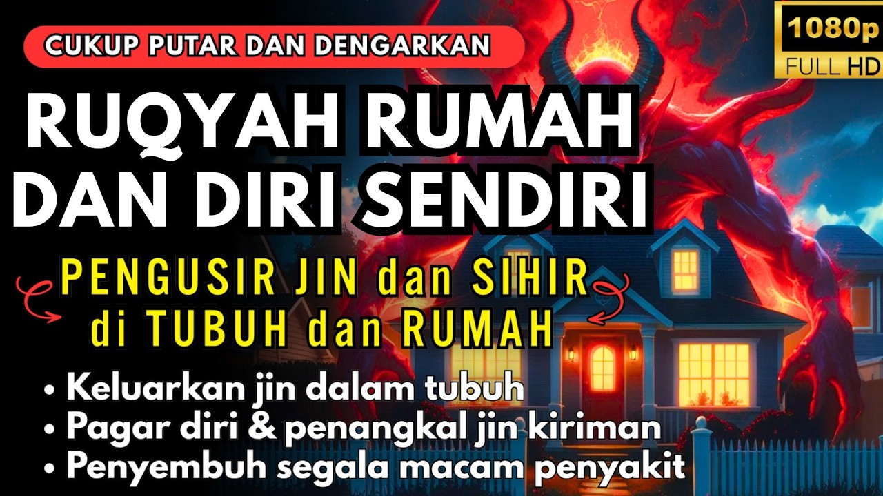 ALLAHUAKBAR! AYAT RUQYAH PALING AMPUH PENGUSIR JIN, SIHIR & SANTET DI TUBUHMU | TERBUKTI