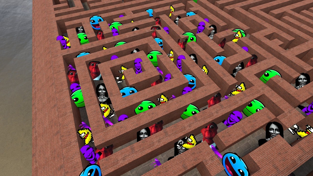 FIRE IN THE HOLOE OBUNGA RED KUCHISAKE ONNA AND UNLIMITED NEXTBOTS #nextbot #gmod