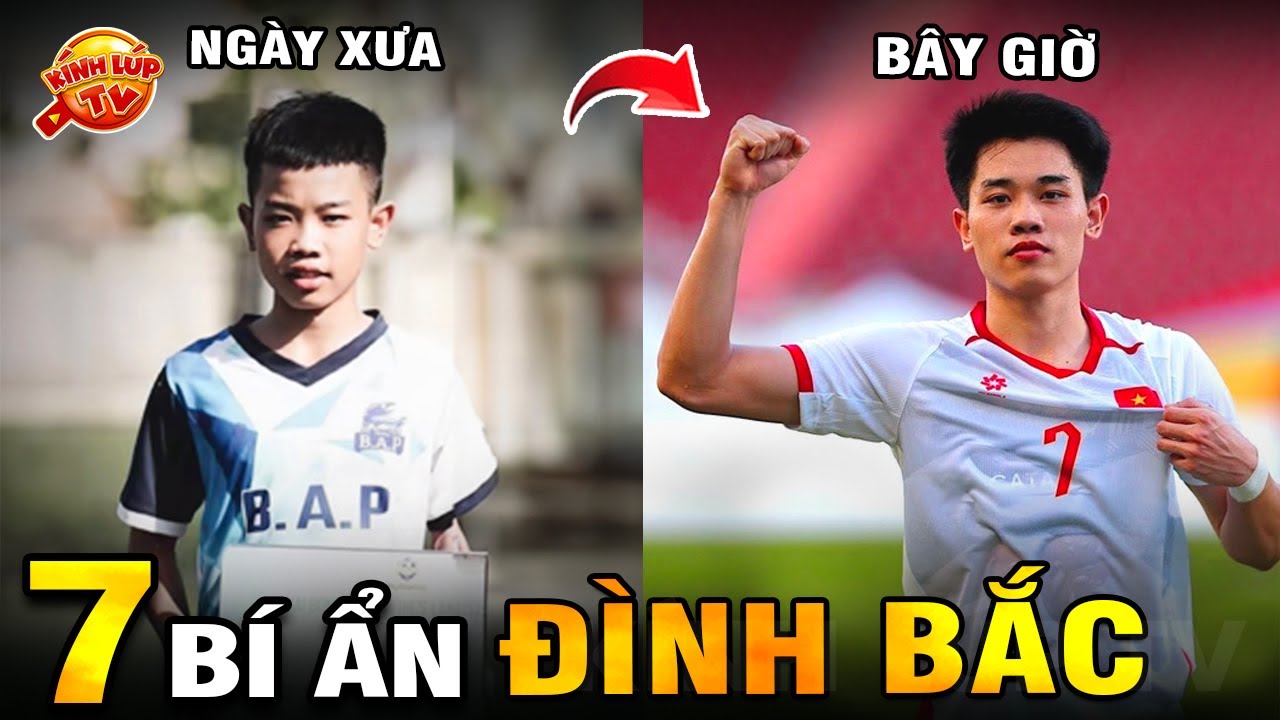 🔥 7 Bí Ẩn Ly Kỳ và Thú Vị về Cầu Thủ ĐÌNH BẮC, Ngôi Sao Bóng Đá của U23 Việt Nam | Kính Lúp TV