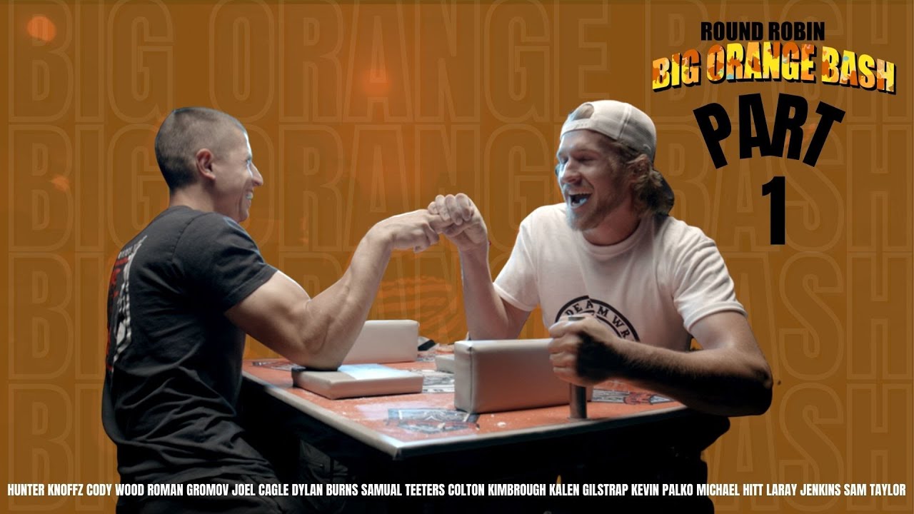 154 lb ROUND ROBIN INVITATIONAL part 1 | BIG ORANGE BASH | Dragons den armwrestling