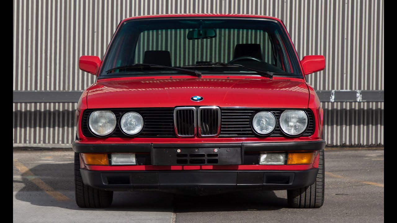 1987 BMW 535is cold start